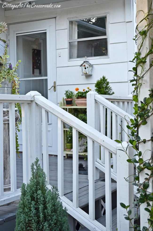 Fall deck | cottage at the crossroads