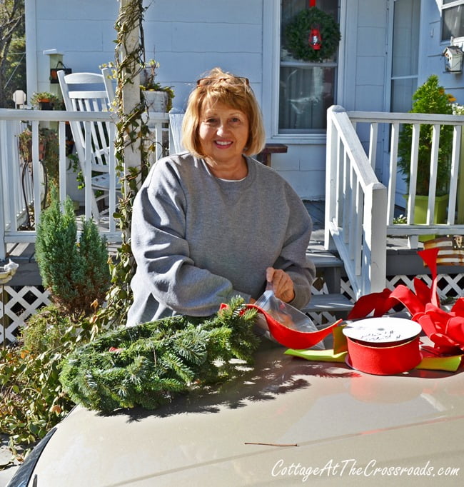 Jane from cottage at the crossroads