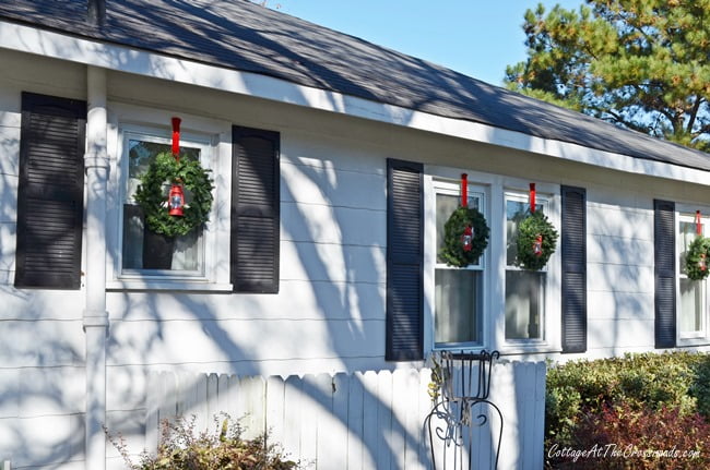 New christmas wreaths | cottage at the crossroads