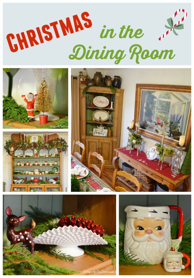 Christmas in the dining room | cottage at the crossroads
