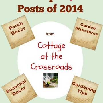 Top 5 diy posts of 2014 from cottage at the crossroads