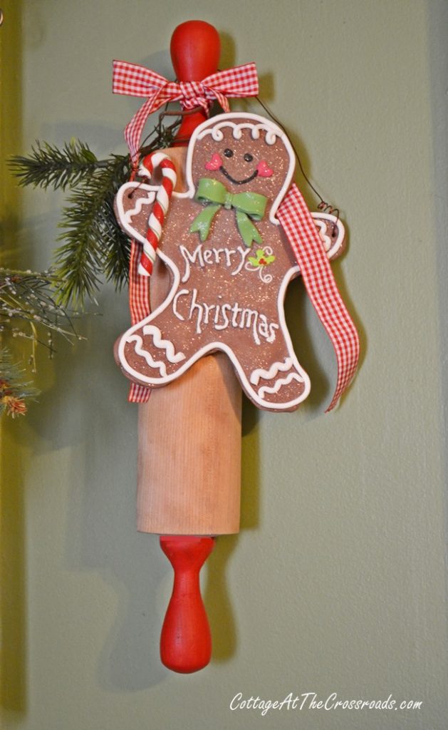 Christmas rolling pin | cottage at the crossroads