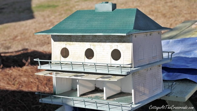 Purple martin house| cottage at the crossroads