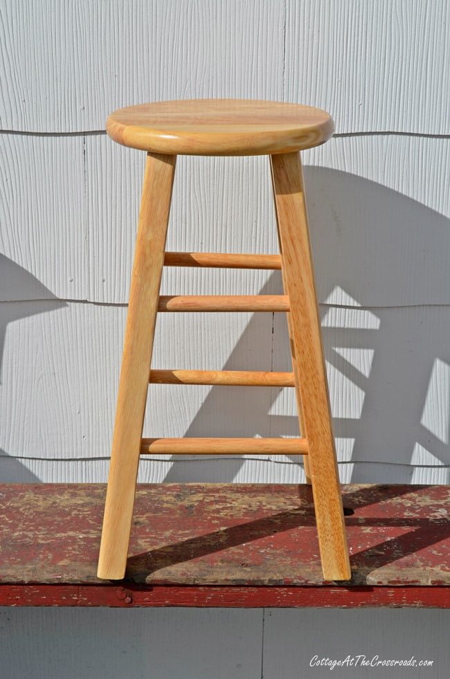 Wooden stool