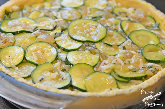 Italian zucchini pie