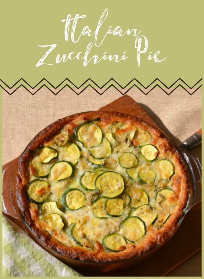 Italian zucchini pie