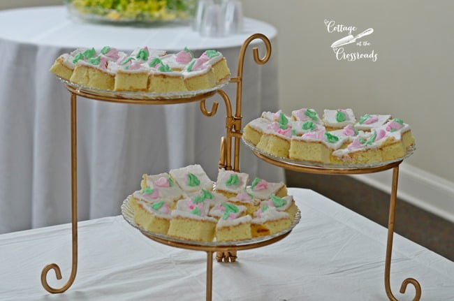 Cake squares | cottage at the crossroads