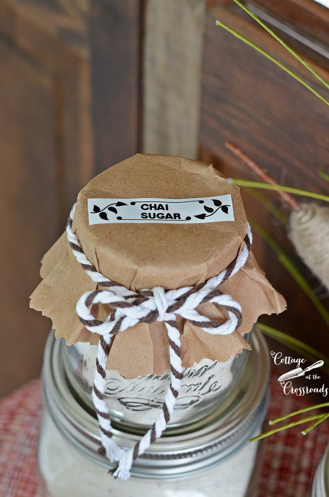 A perfect gift for a baking friend-homemade chai sugar