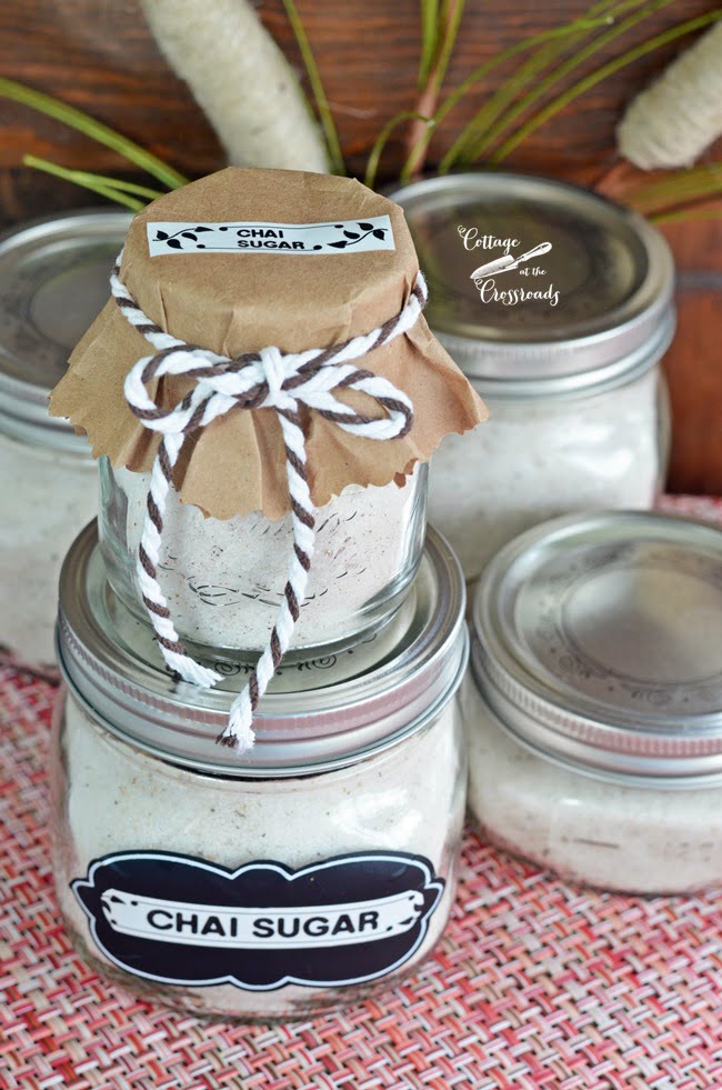 A perfect gift for a baking friend-homemade chai sugar