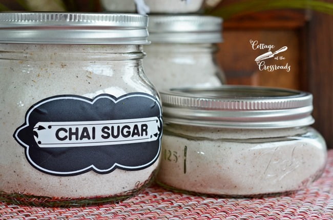 A perfect gift for a baking friend-homemade chai sugar