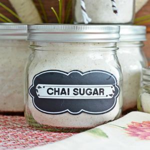 Homemade chai sugar-cottage at the crossroads