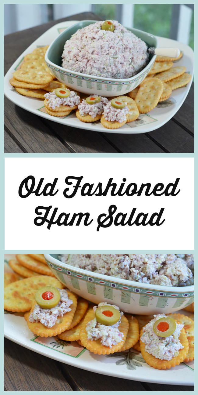 Delicious, old fashioned ham salad | cottage at the crossroads