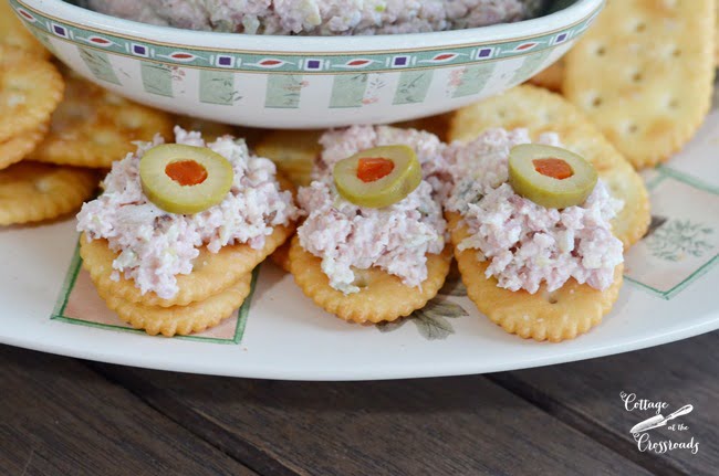 Old fashioned ham salad | cottage at the crossroads