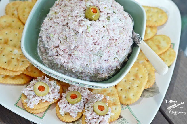 Old fashioned ham salad | cottage at the crossroads