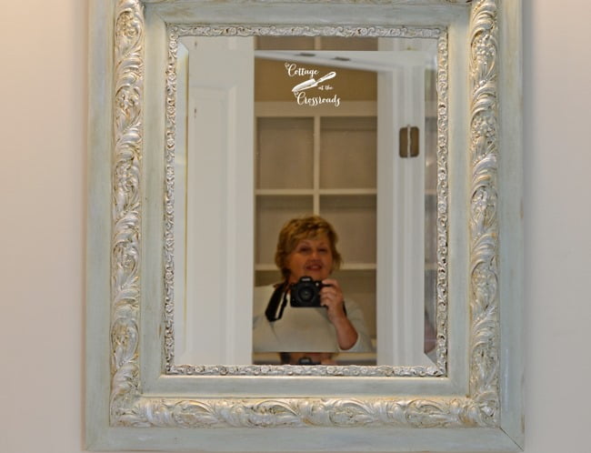 Painted mirror frames | cottage at the crossroads