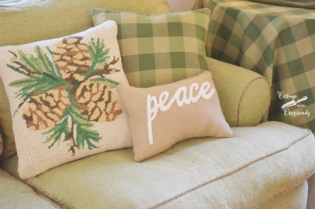 Christmas pillows | cottage at the crossroads