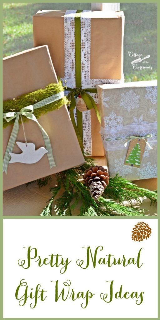 Pretty and easy gift wrap ideas | cottage at the crossroads