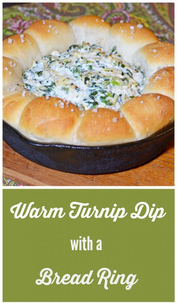 This warm, hearty turnip dip is a hearty, delicious dip!