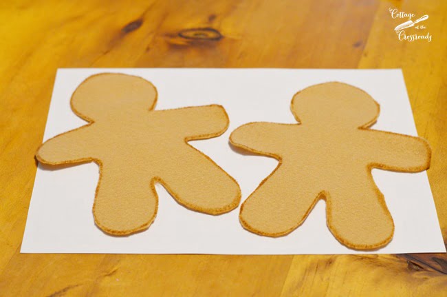 Handmade gingerbread boys and girls | cottage at the crossroads