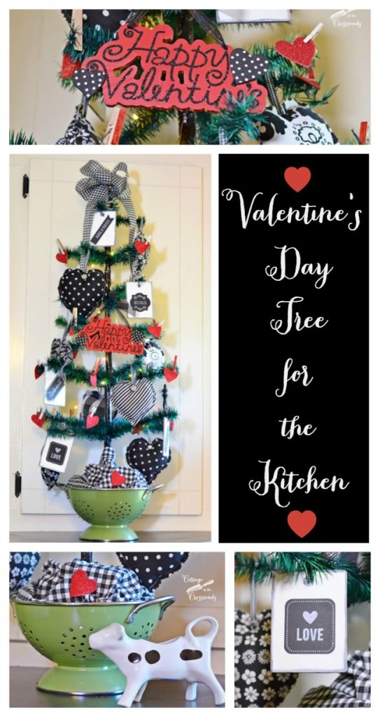 An easy way to bring valentine's day decorations into your kitchen!