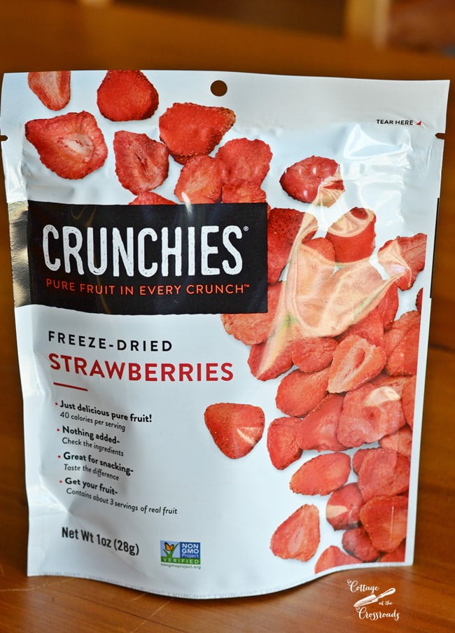 Crunchies freeze dried strawberries