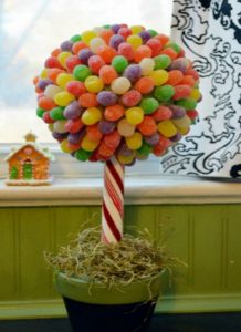 How to make a gumball topiary