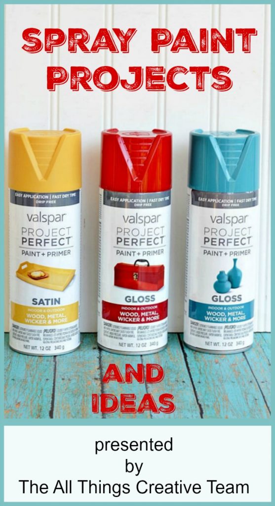 DIY Spray Paint Projects and Ideas Cottage at the Crossroads