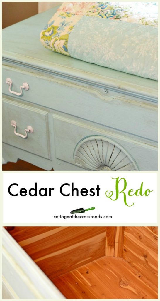 Cedar Chest Redo Cottage at the Crossroads