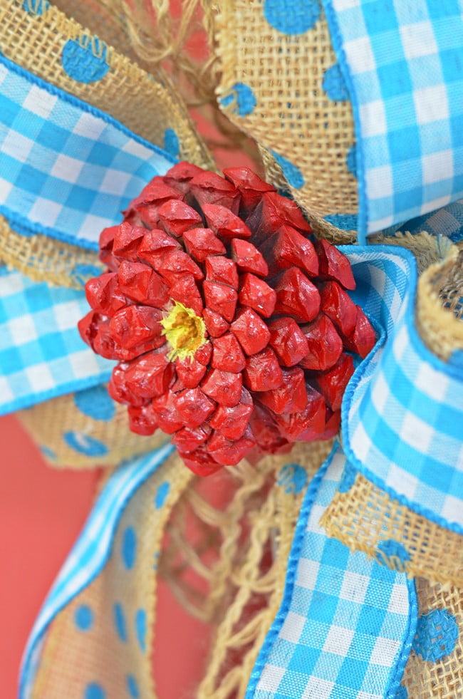 Pinecone zinnias