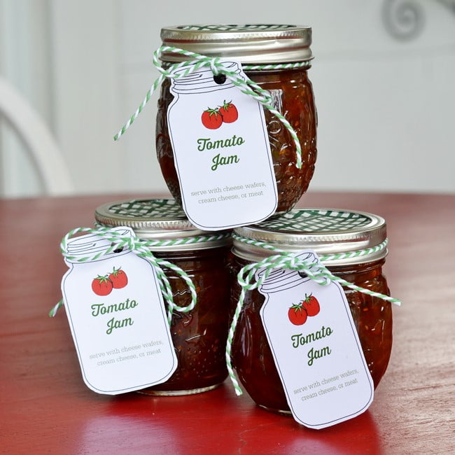 Homemade Tomato Jam Cottage at the Crossroads