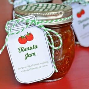 Delicious, homemade tomato jam
