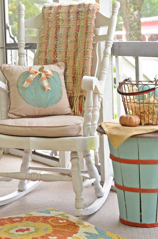 Fall porch