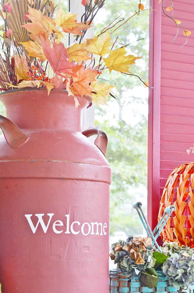 Fall front porch tour | cottage at the crossroads