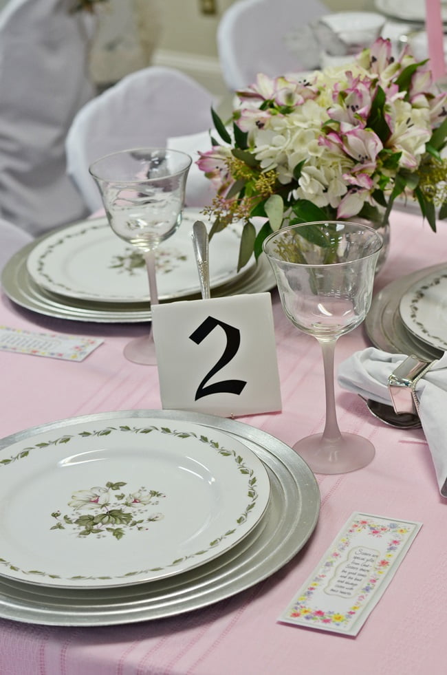 Tablescape ideas from the angels among us luncheon