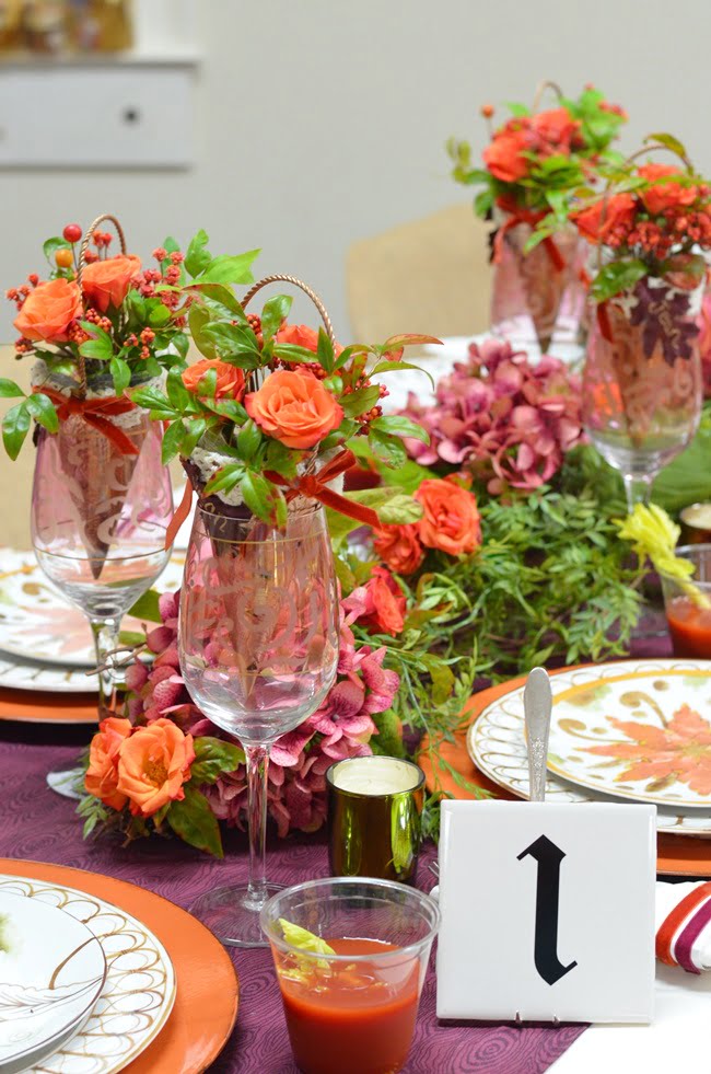 Autumn tablescape ideas