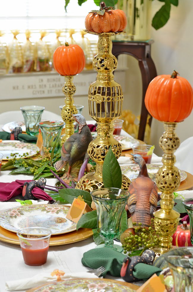 Thanksgiving tablescape