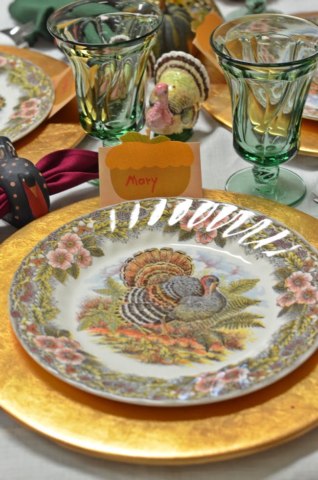 Thanksgiving tablescape