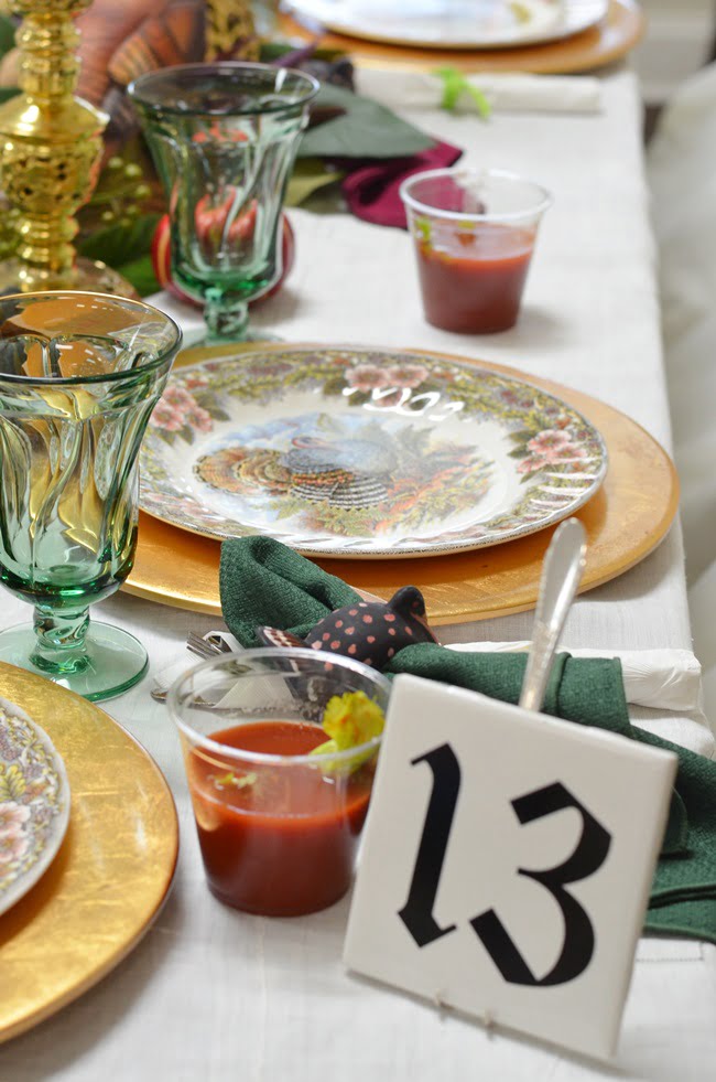 Thanksgiving tablescape