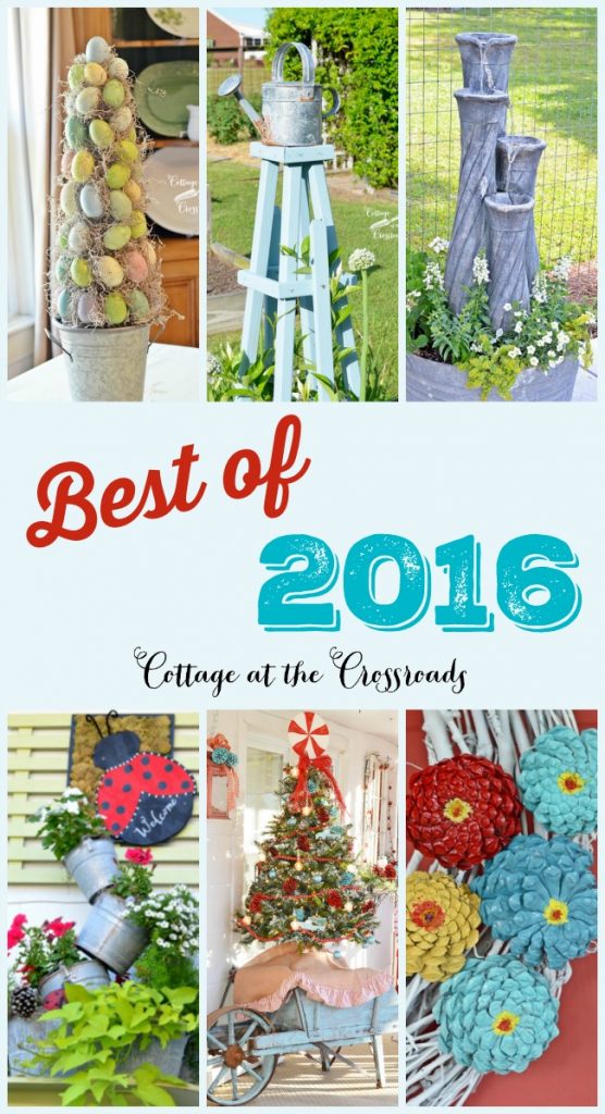 Best diy projects of 2016 from cottage at the crossroads blog