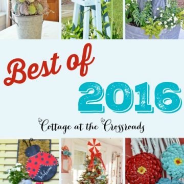 Best diy projects of 2016 from cottage at the crossroads