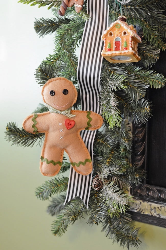 Handmade gingerbread boy | cottage at the crossroads