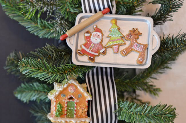 Gingerbread christmas ornaments | cottage at the crossroads