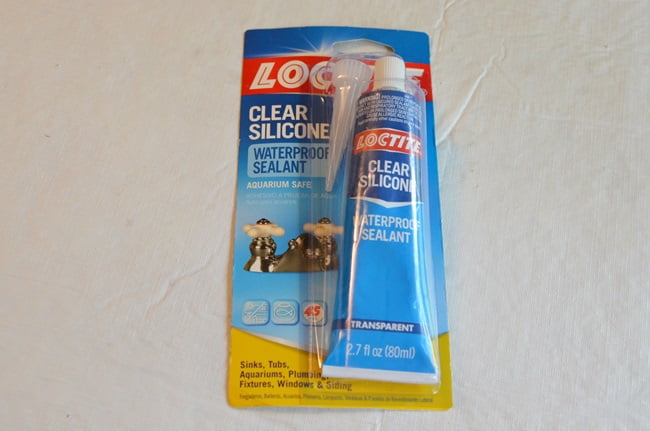 Loctite clear silicone sealant