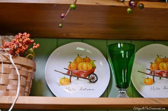 Autumn salad plates from pier 1