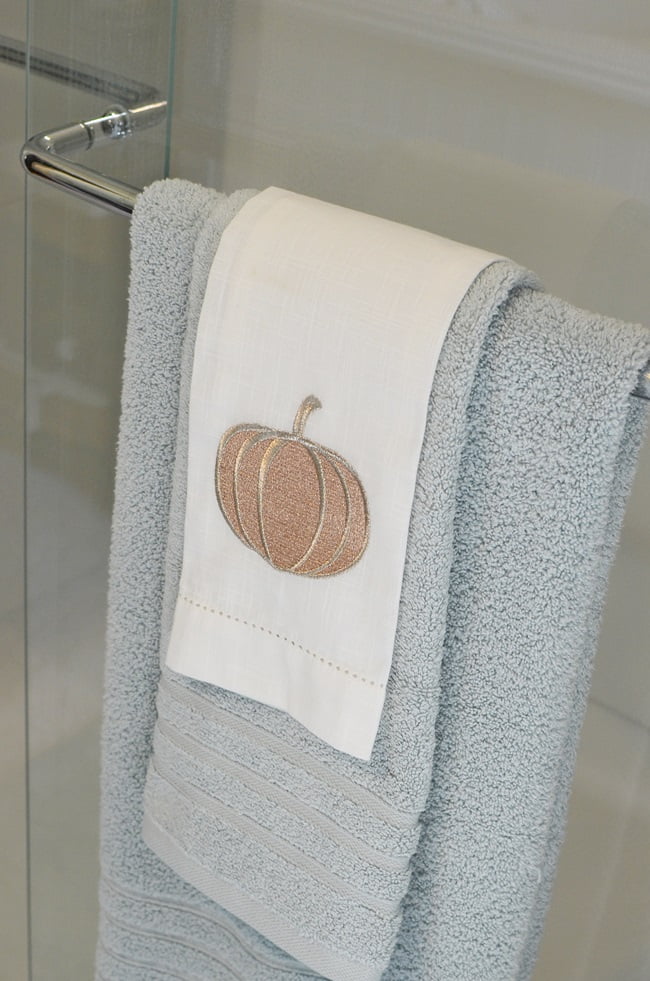 Christmas Bathroom Towels Decorative Set Hand Towel With Hanging