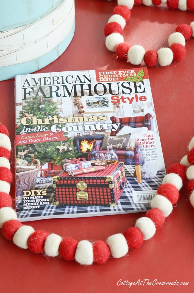 American farmhouse style magazine feature