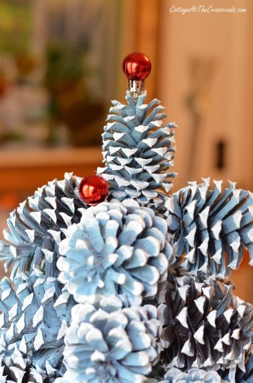 How to Make Pine Cone Christmas Trees - Cottage at the Crossroads