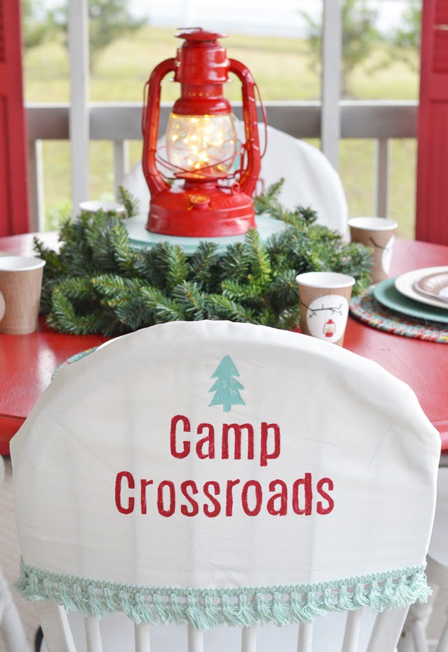 How to Make Folding Chair Covers - Cottage at the Crossroads