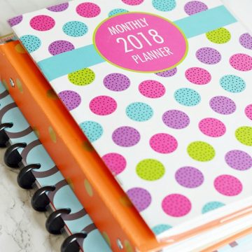 Three planners i'm using to stay organized