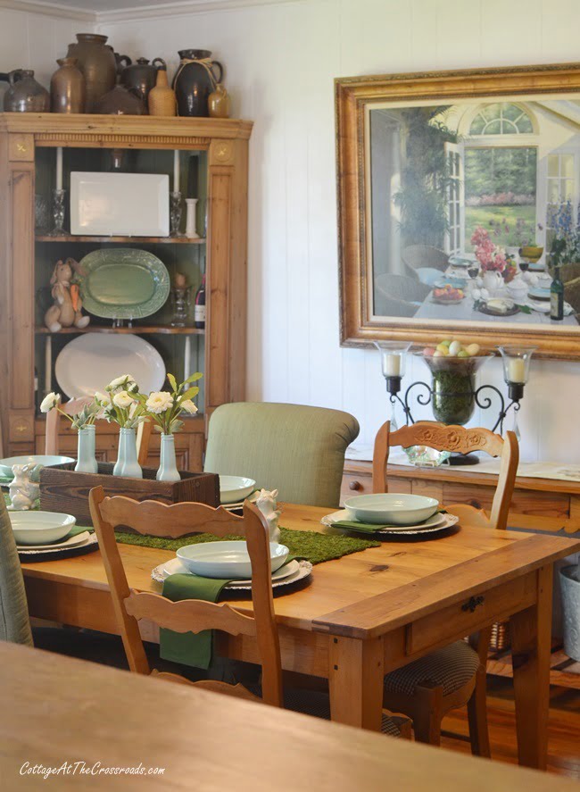 Dining room spring tour